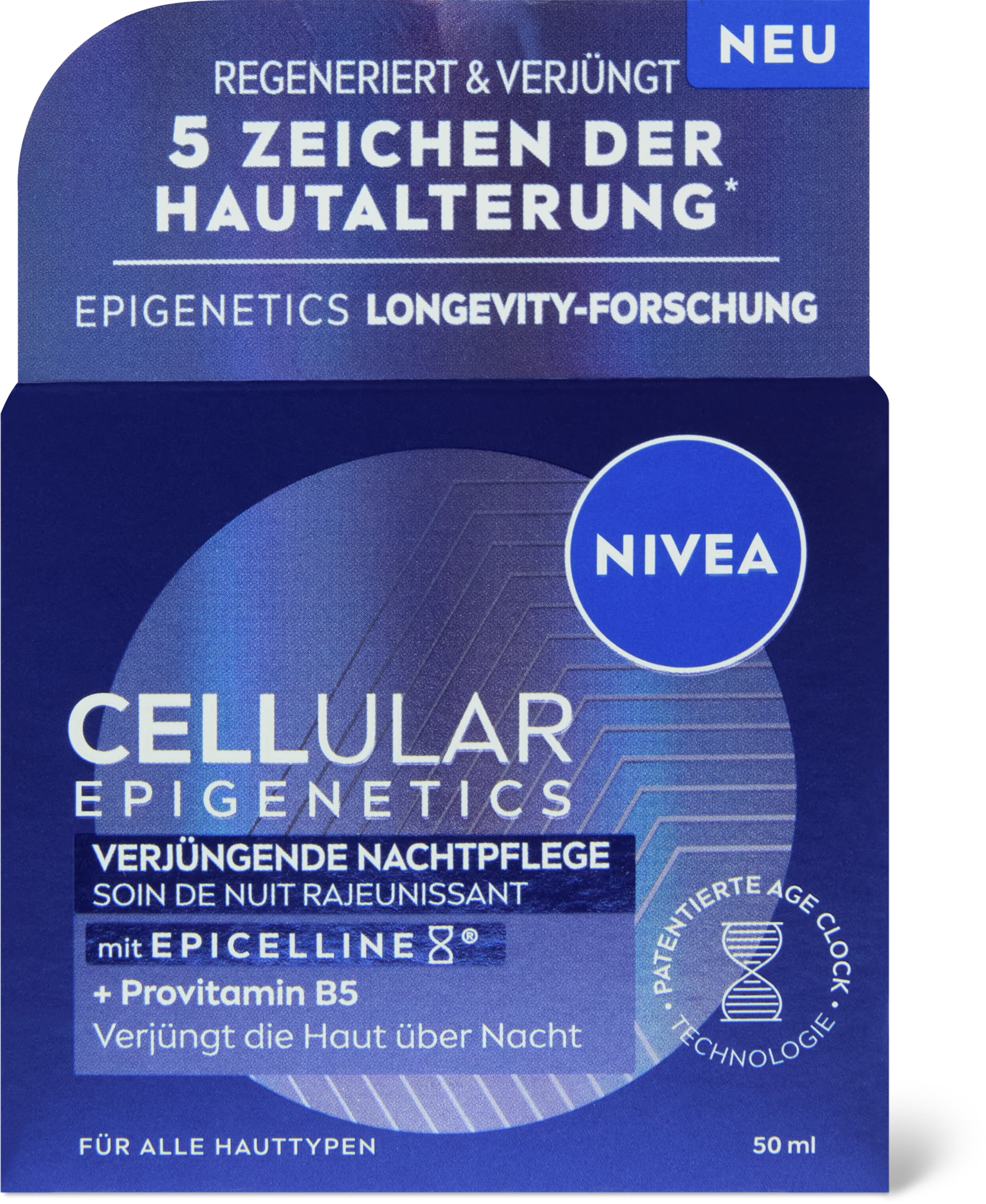 Cellular Epigenetics Verjüngende Nachtpflege Pro Vitamin B5